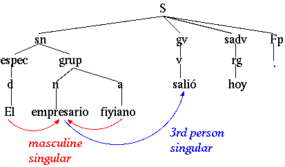Morphological constraint in Spanish.