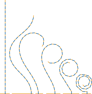 User controlled bending of a single chain