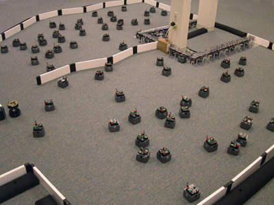 The Swarm consists of 100 individual robots